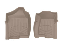 Load image into Gallery viewer, WeatherTech 02-06 Chevrolet Avalanche / Cadillac Escalade (ESV &amp; EXT) Front FloorLiner - Tan - Main Product View