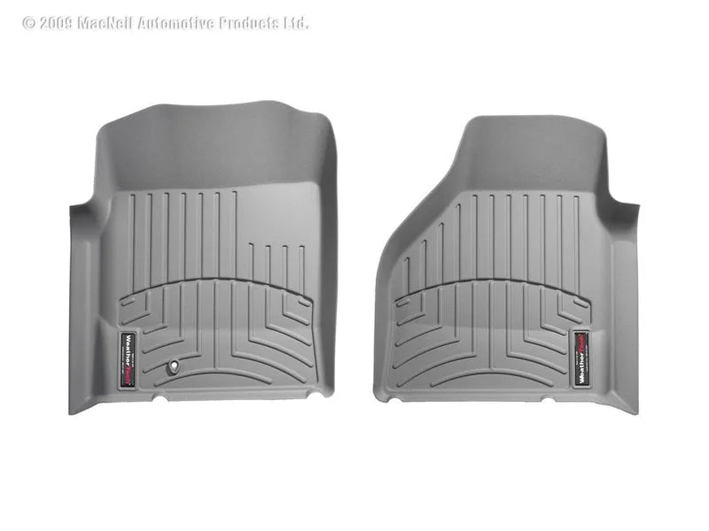 WeatherTech 02-06 Dodge Ram 1500 Pickup QuadCab Front FloorLiner - Grey - Side View