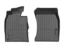 Load image into Gallery viewer, WeatherTech 02-06 Mini Cooper Front FloorLiner - Black - Back View