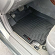 Load image into Gallery viewer, WeatherTech 02-06 Toyota Camry Sedan Front FloorLiner - Black - Installation View
