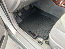Load image into Gallery viewer, WeatherTech 02-06 Toyota Camry Sedan Front FloorLiner - Black - Installation View