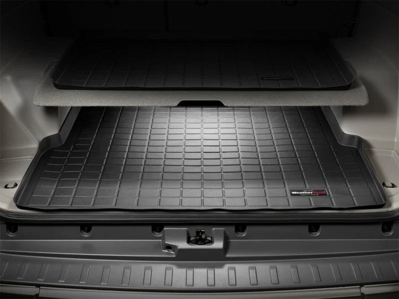 WeatherTech 03-05 Toyota 4Runner Cargo Liners - Black - Installation View
