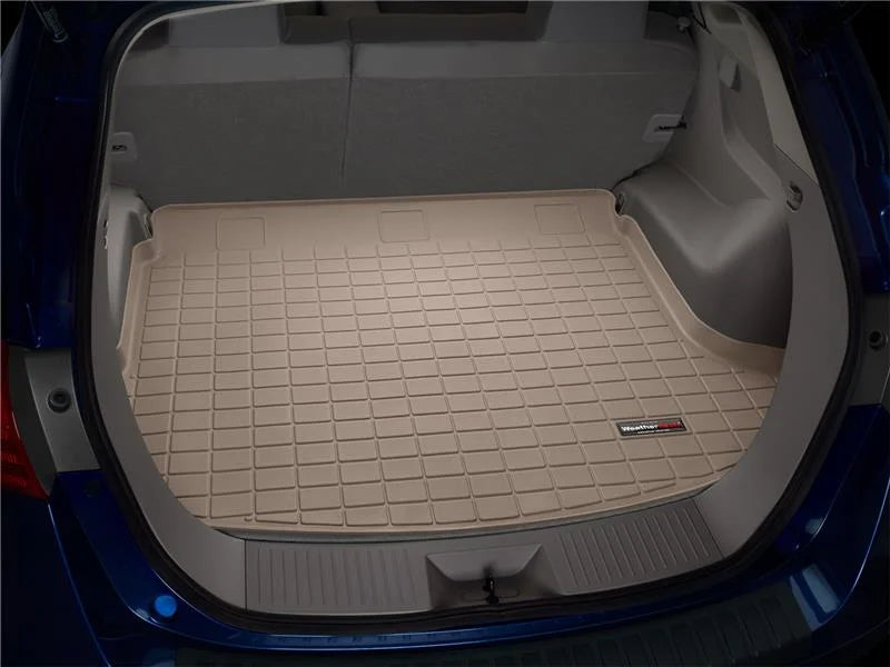 WeatherTech 03-05 Toyota 4Runner Cargo Liners - Tan - Back View