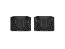 Load image into Gallery viewer, WeatherTech 03-06 Lincoln Navigator/Navigator L Rear Rubber Mats - Black - Main Product View