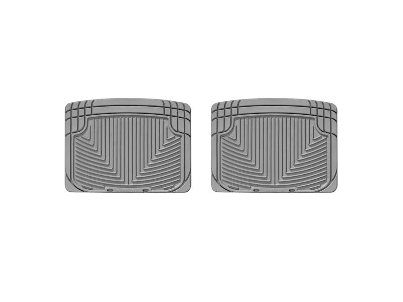 WeatherTech 03-06 Lincoln Navigator/Navigator L Rear Rubber Mats - Grey - Main Product View