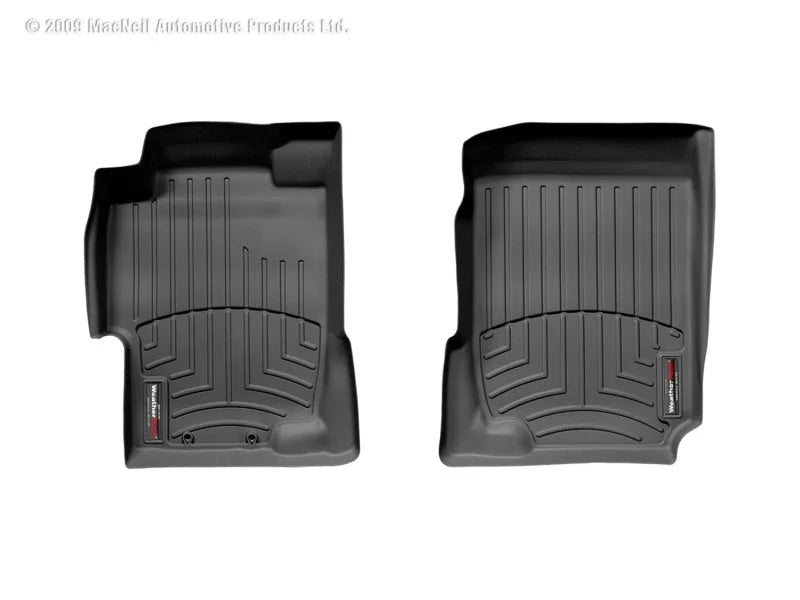WeatherTech 03-07 Honda Accord Front FloorLiner - Black - Main Product View