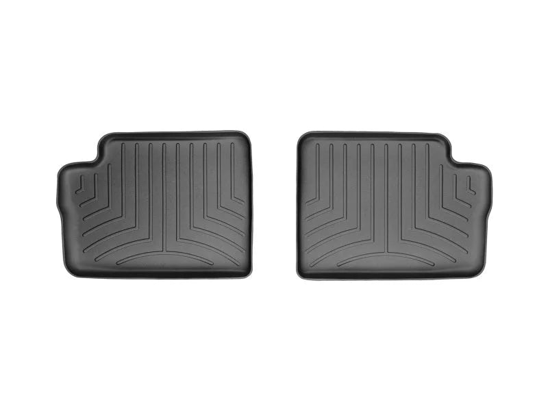 WeatherTech 03-08 Toyota Corolla Rear FloorLiner - Black - Main Product View