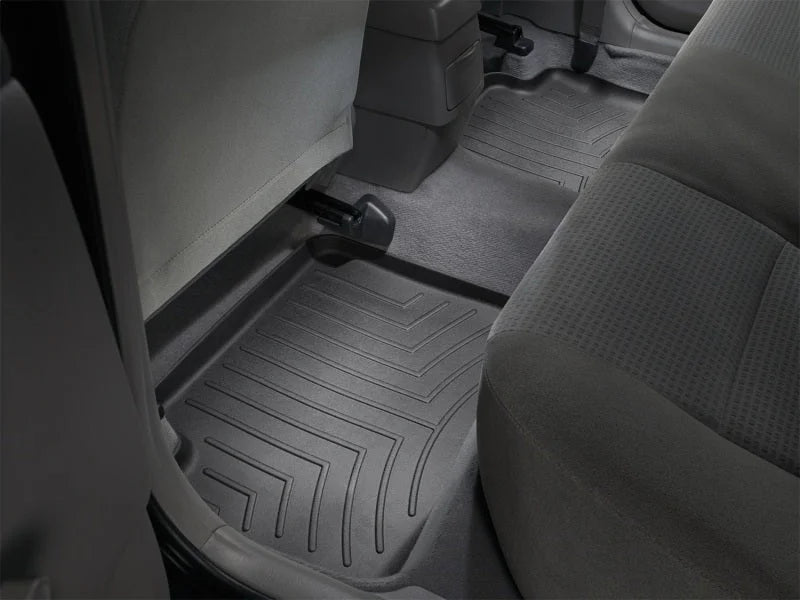 WeatherTech 03-08 Toyota Corolla Rear FloorLiner - Black - Additional View 5