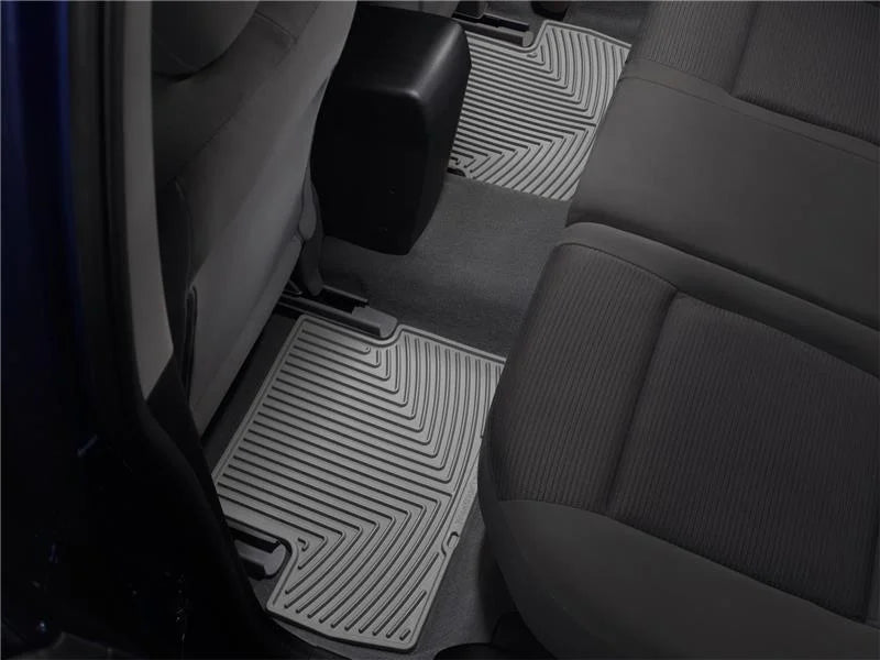 WeatherTech 03-09 Mercedes-Benz E-Class (W211) Rear Rubber Mats - Grey - Side View