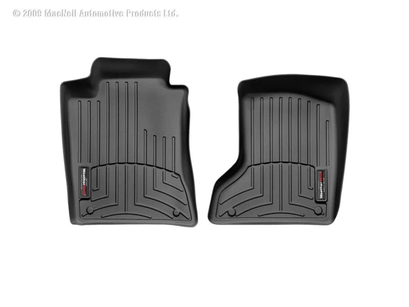 WeatherTech 03-09 Mercedes-Benz E500 Sedan Front FloorLiner - Black - Main Product View