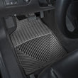 Load image into Gallery viewer, WeatherTech 03-10 Cadillac CTS Front Rubber Mats - Black - Installation View