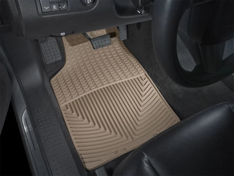 WeatherTech 03-10 Cadillac CTS Front Rubber Mats - Tan - Additional View 5