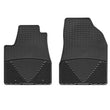 Load image into Gallery viewer, WeatherTech 03-10 Nissan Murano Front Rubber Mats - Black - Side View