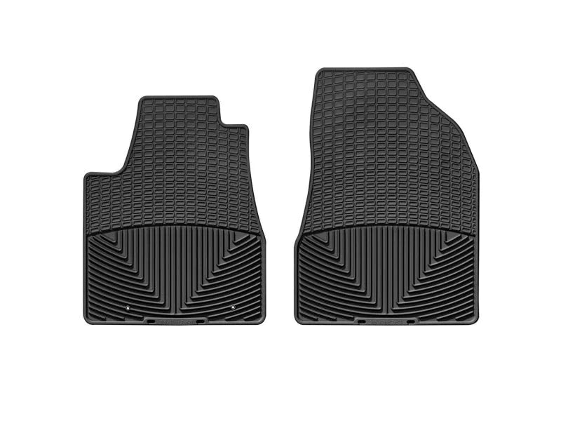 WeatherTech 03-10 Nissan Murano Front Rubber Mats - Black - Side View