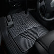 Load image into Gallery viewer, WeatherTech 03-10 Nissan Murano Front Rubber Mats - Black - Installation View