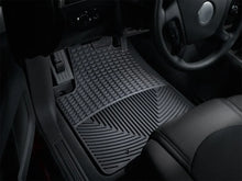 Load image into Gallery viewer, WeatherTech 03-10 Nissan Murano Front Rubber Mats - Black - Installation View