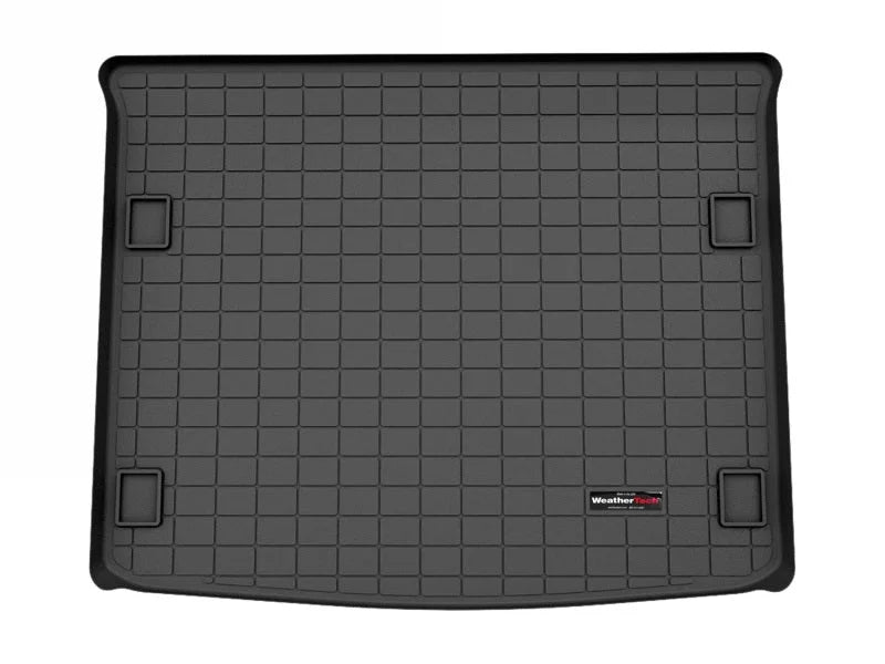 WeatherTech 03-10 Porsche Cayenne Cargo Liners - Black - Back View