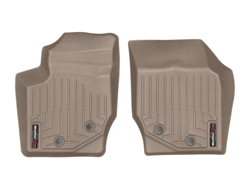 WeatherTech 03-13 Volvo XC90 Front FloorLiner - Tan - Side View