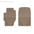Load image into Gallery viewer, WeatherTech 03 Honda Civic Hybrid Front Rubber Mats - Tan - Side View