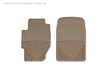Load image into Gallery viewer, WeatherTech 03 Honda Civic Hybrid Front Rubber Mats - Tan - Side View