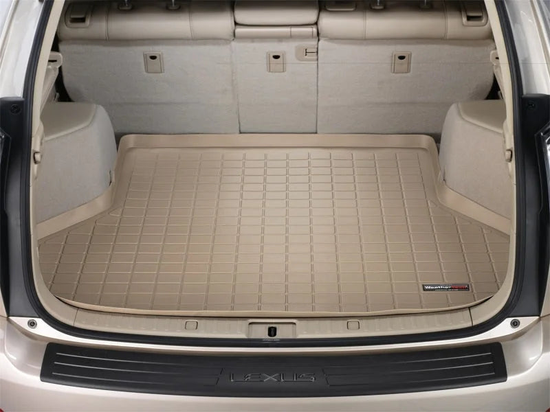 WeatherTech 04-06 Lexus RX330 Cargo Liners - Tan - Installation View