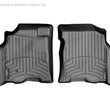 Load image into Gallery viewer, WeatherTech 04-06 Toyota Tundra Double Cab Front FloorLiner - Black - Main Product View