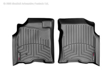 Load image into Gallery viewer, WeatherTech 04-06 Toyota Tundra Double Cab Front FloorLiner - Black - Main Product View
