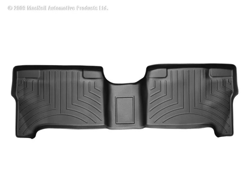 WeatherTech 04-06 Toyota Tundra Double Cab Rear FloorLiner - Black - Main Product View