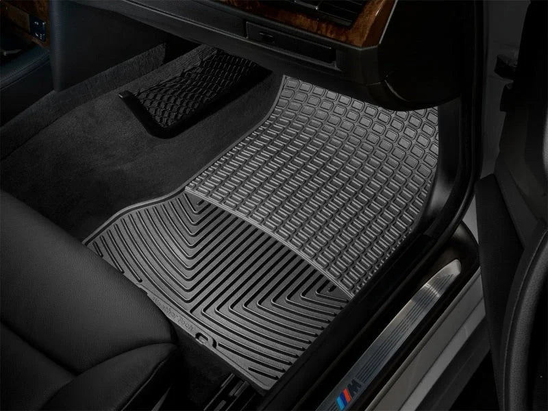 WeatherTech 04-07 BMW 525i Front Rubber Mats - Black - Additional View 5