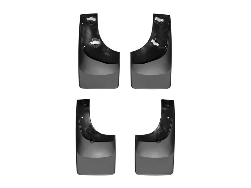 WeatherTech 04-08 Ford F-150 No Drill Mudflaps - Black - Side View