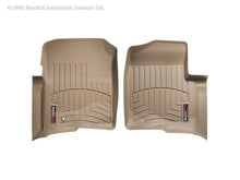 Load image into Gallery viewer, WeatherTech 04-08 Ford F150 Regular Cab Front FloorLiner - Tan - Main Product View