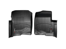 Load image into Gallery viewer, WeatherTech 04-08 Ford F150 Regular Cab Front FloorLiner - Black - Main Product View