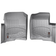 Load image into Gallery viewer, WeatherTech 04-08 Ford F150 Regular Cab Front FloorLiner - Grey - Back View