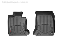 Load image into Gallery viewer, WeatherTech 04-10 BMW 528i/528xi Front FloorLiner - Black - Main Product View