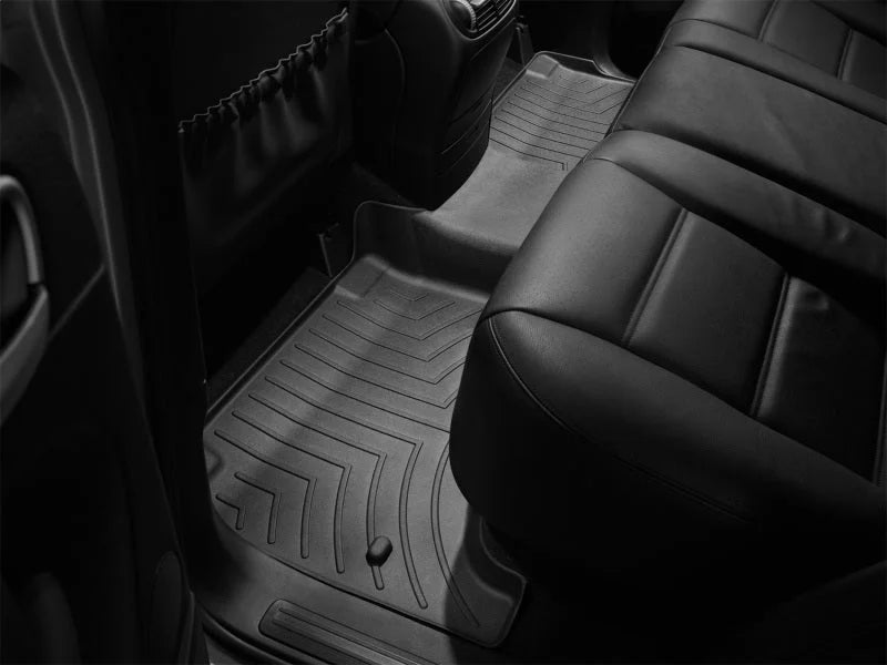 WeatherTech 04-10 Porsche Cayenne Rear FloorLiner - Black - Additional View 5