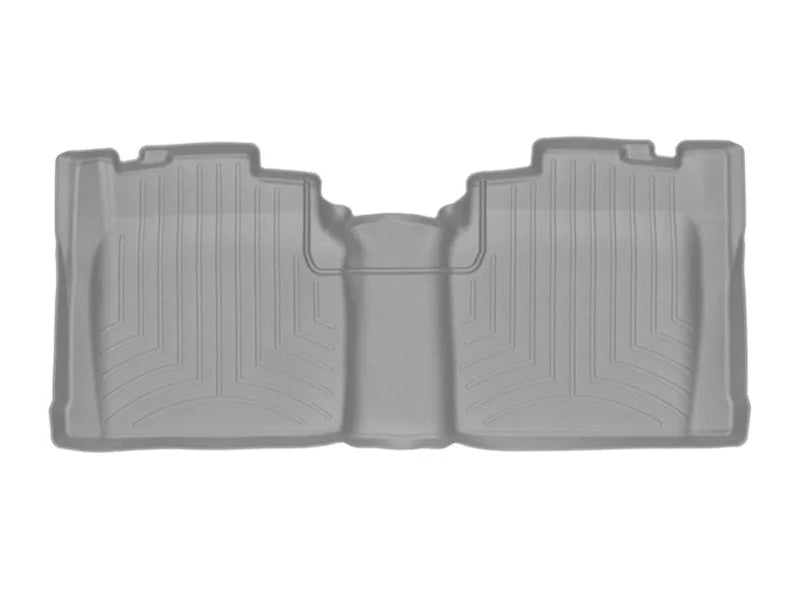 WeatherTech 04-11 Ford Ranger Rear FloorLiner - Grey (Trim Require for Vehicles w/1st Row Bench) - Side View