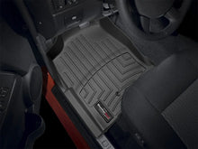 Load image into Gallery viewer, WeatherTech 04-12 Chevrolet Colorado Front FloorLiner - Black - Installation View