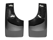 Load image into Gallery viewer, WeatherTech 04-12 Ford F150 Reg/Sup/CrewCab No Drill Mudflaps - Black - Installation View