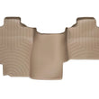 Load image into Gallery viewer, WeatherTech 04+ Ford F150 Super Cab Rear FloorLiner - Tan - Back View