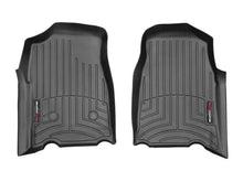 Load image into Gallery viewer, WeatherTech 04+ GMC Canyon Ext Cab Front FloorLiner - Black - Side View