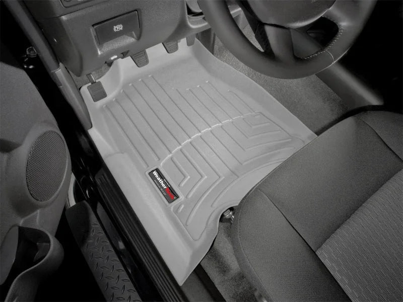 WeatherTech 04+ GMC Canyon Ext Cab Front FloorLiner - Grey - Additional View 16