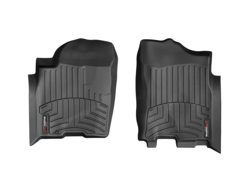 WeatherTech 04+ Nissan Armada Front FloorLiner - Black - Side View