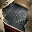 Load image into Gallery viewer, WeatherTech 04+ Nissan Armada Front FloorLiner - Black - Installation View