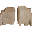 Load image into Gallery viewer, WeatherTech 04+ Nissan Armada Front FloorLiner - Tan - Back View