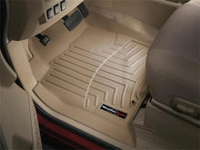 Load image into Gallery viewer, WeatherTech 04+ Nissan Armada Front FloorLiner - Tan - Installation View