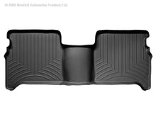 Load image into Gallery viewer, WeatherTech 04+ Nissan Titan Crew Cab Rear FloorLiner - Black - Main Product View