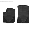 Load image into Gallery viewer, WeatherTech 04 Volkswagen R32 Front Rubber Mats - Black - Side View