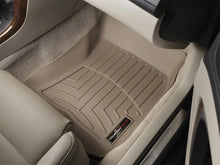Load image into Gallery viewer, WeatherTech 05-09 Subaru Legacy Sedan Front FloorLiner - Tan - Installation View