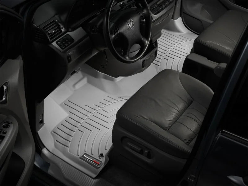 WeatherTech 05-10 Honda Odyssey Front Floorliner OTH - Grey - Additional View 5