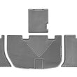 Load image into Gallery viewer, WeatherTech 05-10 Honda Odyssey Rear Rubber Mats - Grey - Side View
